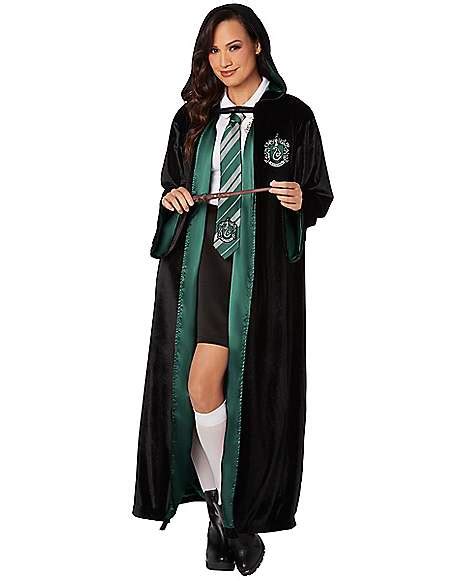 Harry Potter Slytherin House Robe Costume Ubicaciondepersonascdmxgobmx