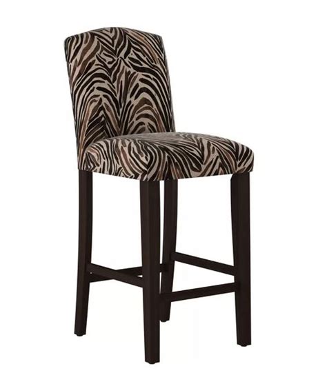 Zebra Print Bar Stools for Extravagant Home - Cute Furniture