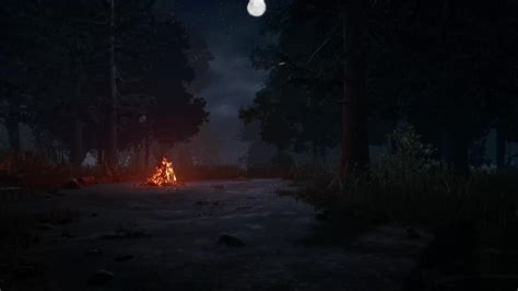 Campfire Dead By Daylight Live Wallpaper Wallpaperwaifu