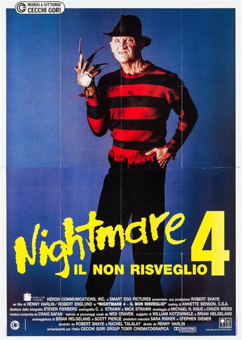 A Nightmare On Elm Street 4 The Dream Master Movie Poster 4 Of 5
