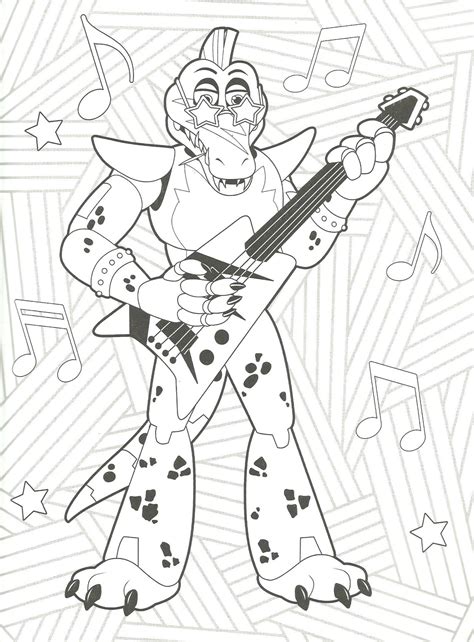 Fnaf Security Breach Coloring Pages