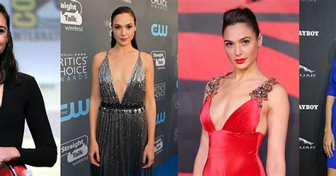 i love how gal gadot enjoys showing off cleavage even with those small lovely titties imgur