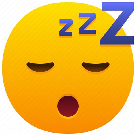 Sleepy Smiley Face Emoticon