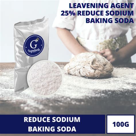Uk Made 25 Reduce Sodium Baking Soda Sodium Bicarbonate Leavening