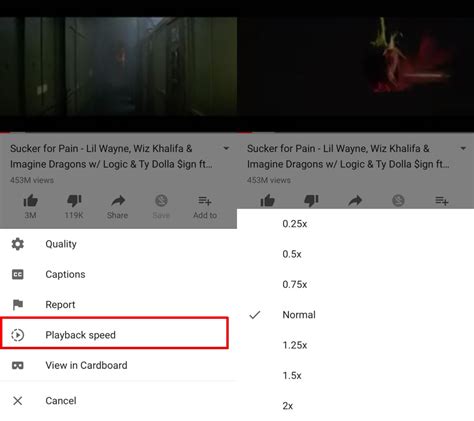 How To Adjust Playback Speed In The Youtube App
