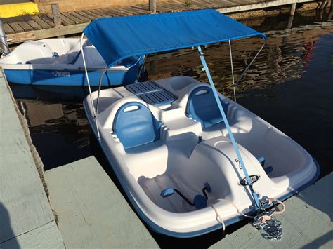 Need Creative Ideas On How To Store My Paddle Boat I Have A Dock And