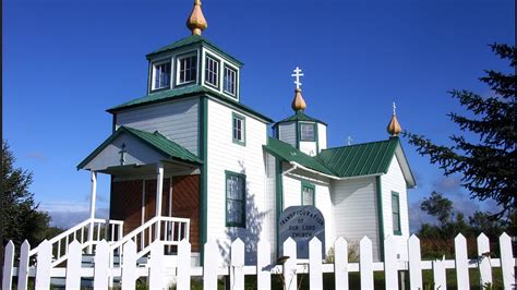 Russian Orthodox Church At Ninilchik Alaska Youtube