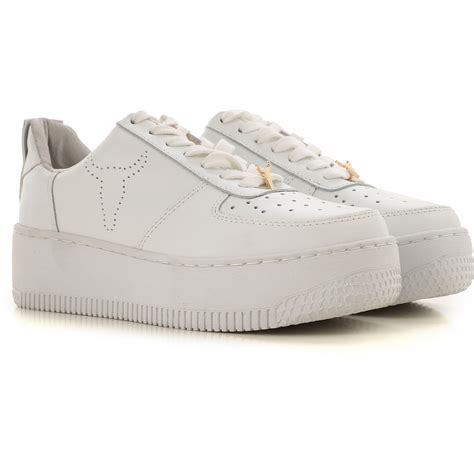 Womens Shoes Windsor Smith Style Code Racerr White