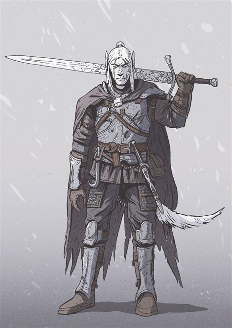 Art The White Wolf Rdnd