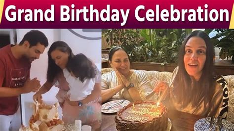 neha dhupia birthday celebration inside full video viral । boldsky । entertainment youtube
