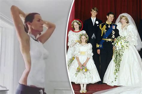 Princess Dianas Bridesmaid India Hicks Strips Topless For Royal Event