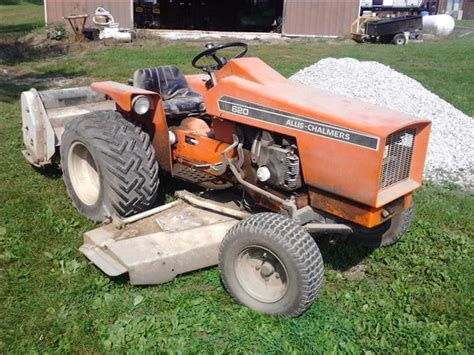 1969 Allis Chalmers 620 Utility Lawn And Garden Tractor Bigiron Auctions