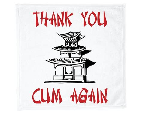 thank you cum again after sex towel after sex rag cleanup etsy