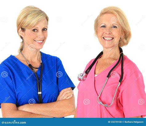 Two Female Nurses Royalty Free Stock Photos Image 33270158