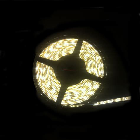 3528 Ip65 Rated Led Strip Light In Warm White 48w Per Meter Led
