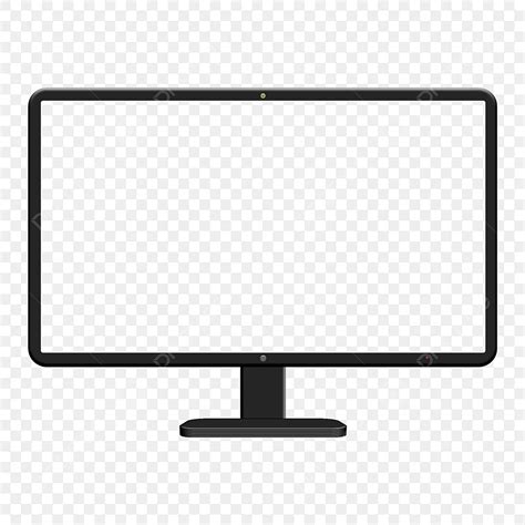 Lcd Monitor Clipart Transparent Background Lcd Monitor Mockup Design