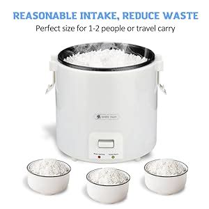 Amazon Com L Mini Rice Cooker White Tiger Portable Travel Steamer