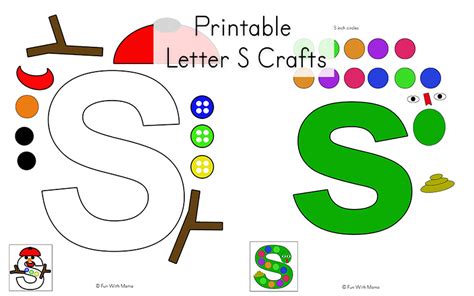 Letter S Worksheets, Printables and Crafts  Fun with Mama