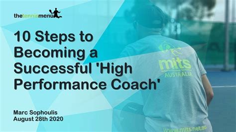10 Steps To Becoming A Successful High Performance Coach