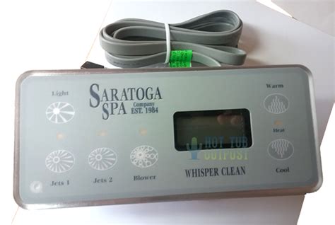 Saratoga Spa Control Panel 6 Button 121808
