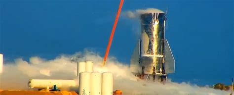 Video Captures Dramatic Explosion Of Spacexs Starship Prototype During