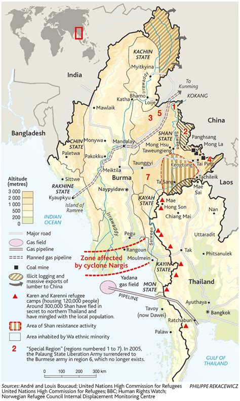 Myanmar Pipelines And People As Of Dec 2009 Myanmar Reliefweb