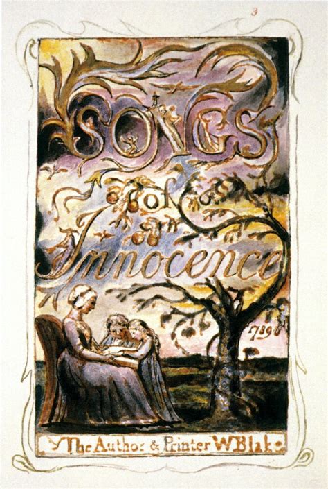 Posterazzi Blake Songs Of Innocence Ntitle Page Of William Blakes