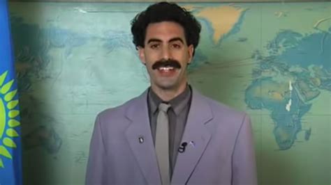 Very Nice Sacha Baron Cohen Seen Filming In Borat Costume