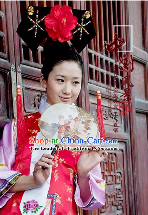 Princess Dress For Qing Dynasty Chinese Traditional Costumes Ancient