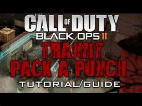 Find all the parts down there and assemble the pap. TranZit How To Pack-a-Punch Tutorial Call Of Duty Black ...