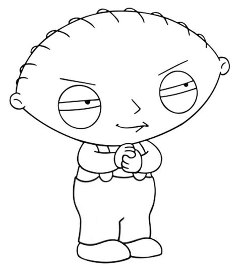 Stewie Family Guy Coloring Pages - Coloring Home