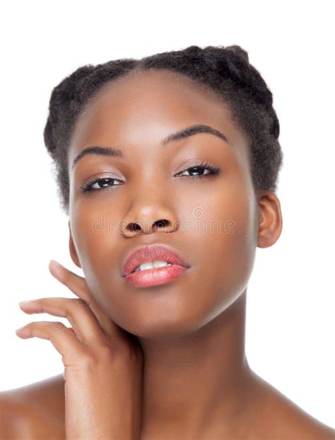 Black Beauty With Perfect Skin Stock Image Image Of Ethnic Makeup