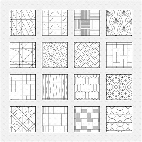 Revit Patterns Library Modern Tiles Download Rvt Revit Dynamo