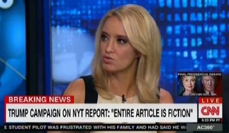 CNN Trump Apologist Kayleigh McEnany I Don T Think Trump Was