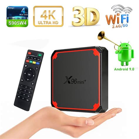 X96 Mini Plus Android 90 Tv Box Amlogic S905w4 2gb 16gb 24g 5g Wifi