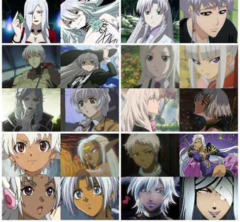 White Haired Anime Characters Anime Fan Art 34758139 Fanpop