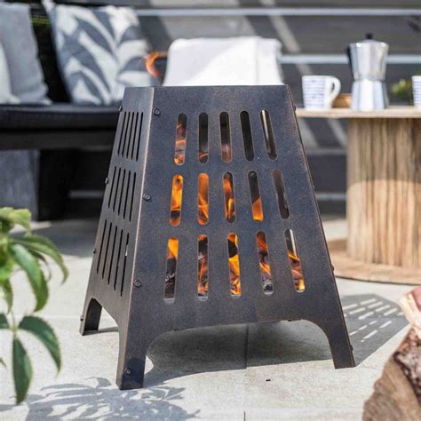 Contemporary Steel Fire Pit Uk