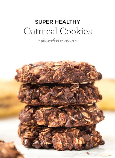 Insanely Healthy Oatmeal Cookies | Recipe | Healthy ...