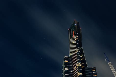 Free Images Architecture Sky Night Building Skyscraper