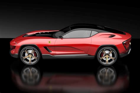Even the molded rim inserts are ferrari's original design. The Ferrari GT Cross concept integrates the company's racing DNA with SUV-design | Yanko Design