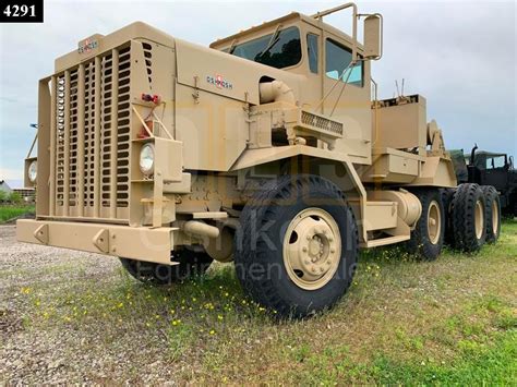 M911 225 Ton 8x6 Military Heavy Haul Tractor Tr 500 20 Oshkosh