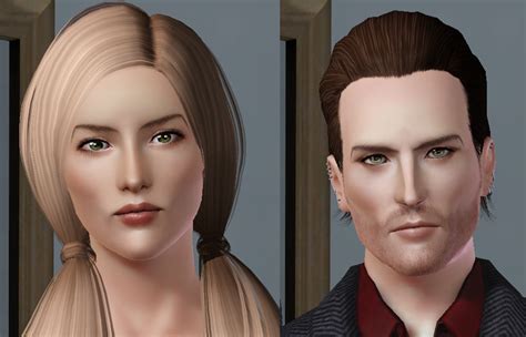 the sims resource curved thick eyebrows for both genders
