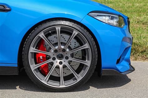 Complete Forged Wheel And Tire Set For Bmw M2 Cs