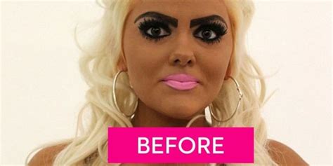 Young Woman Aiming To Look Like Barbie Gets A Makeunder Looks
