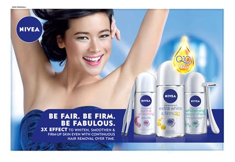 Nivea Be Fair Be Firm Be Fabulous Campaign