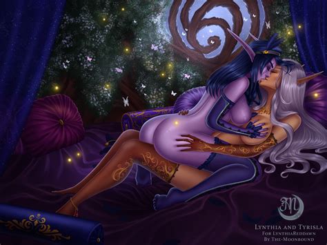 C Lynthia And Tyrisla By Moonbound Hentai Foundry