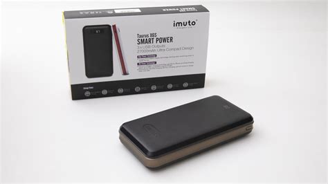 Imuto Taurus X6s Smart Power Review Mobile Power Bank Choice