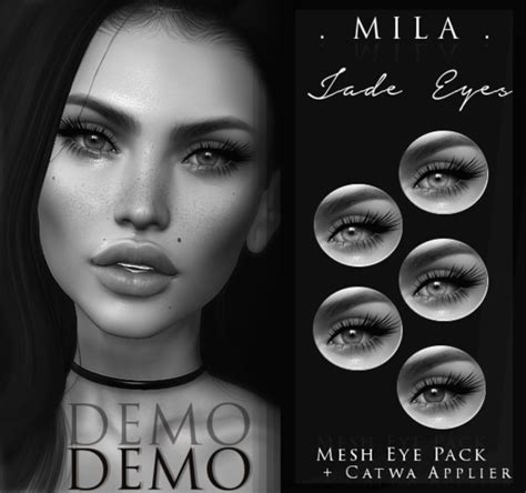 Second Life Marketplace Mila Jade Eyes Demo