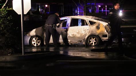 Body Found In Burning Car In Garden Grove California Youtube