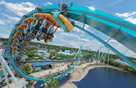 Seaworld Orlando Announces First Of Its Kind Roller Coaster “pipeline The Surf Coaster” — Park